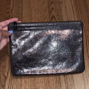 NWOT Marc Jacobs gunmetal clutch